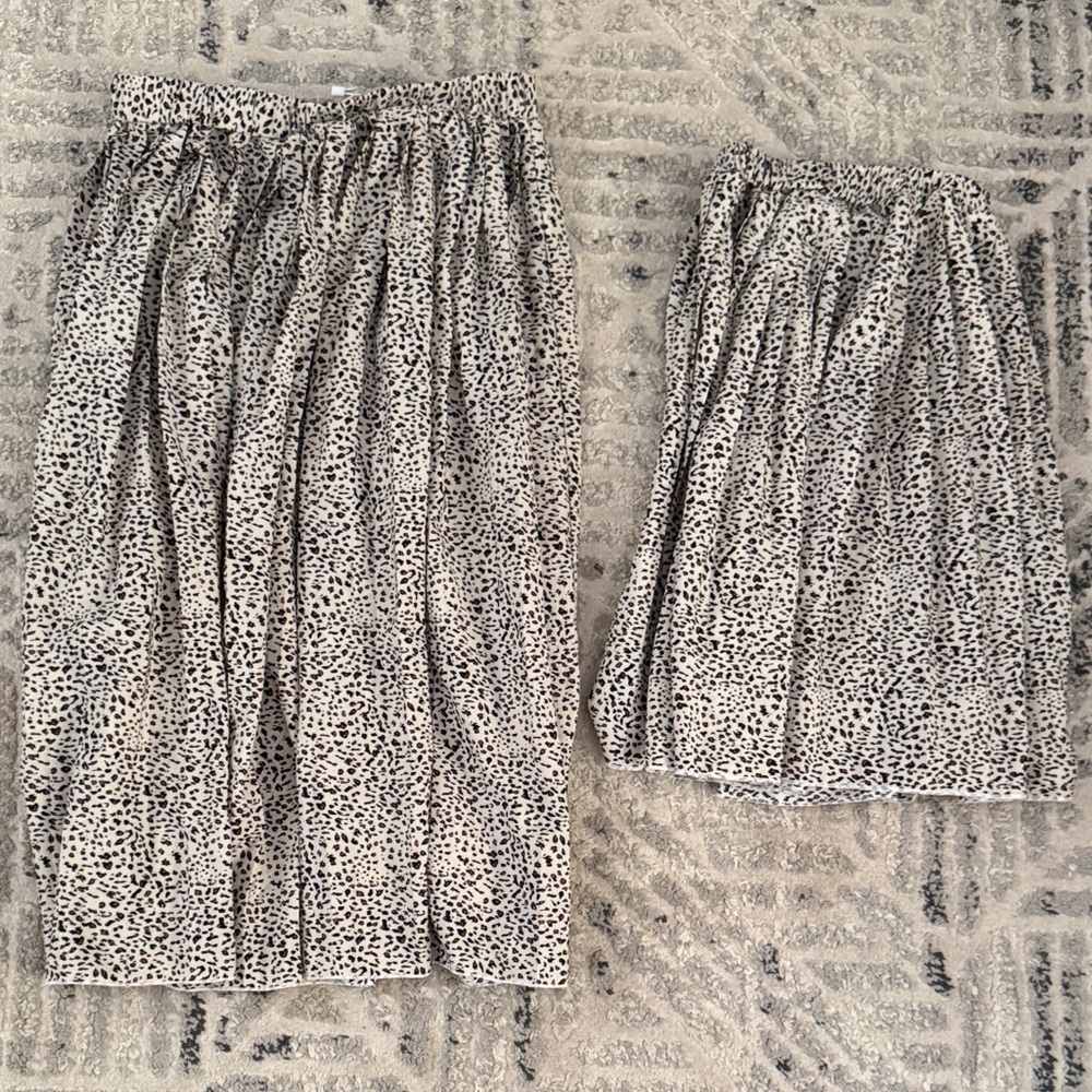 Mommy and Me skirt set